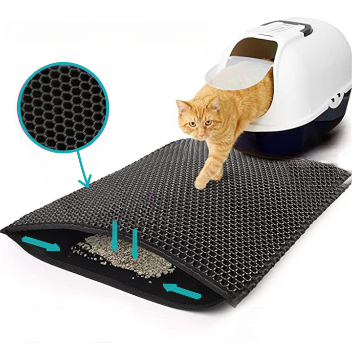 Tapete Higiénico Dupla Camada Para Gatos