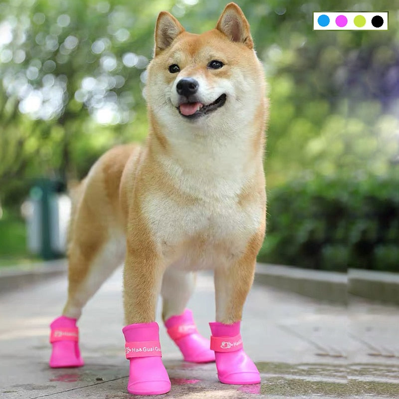 Botas Impermeáveis Para Cães