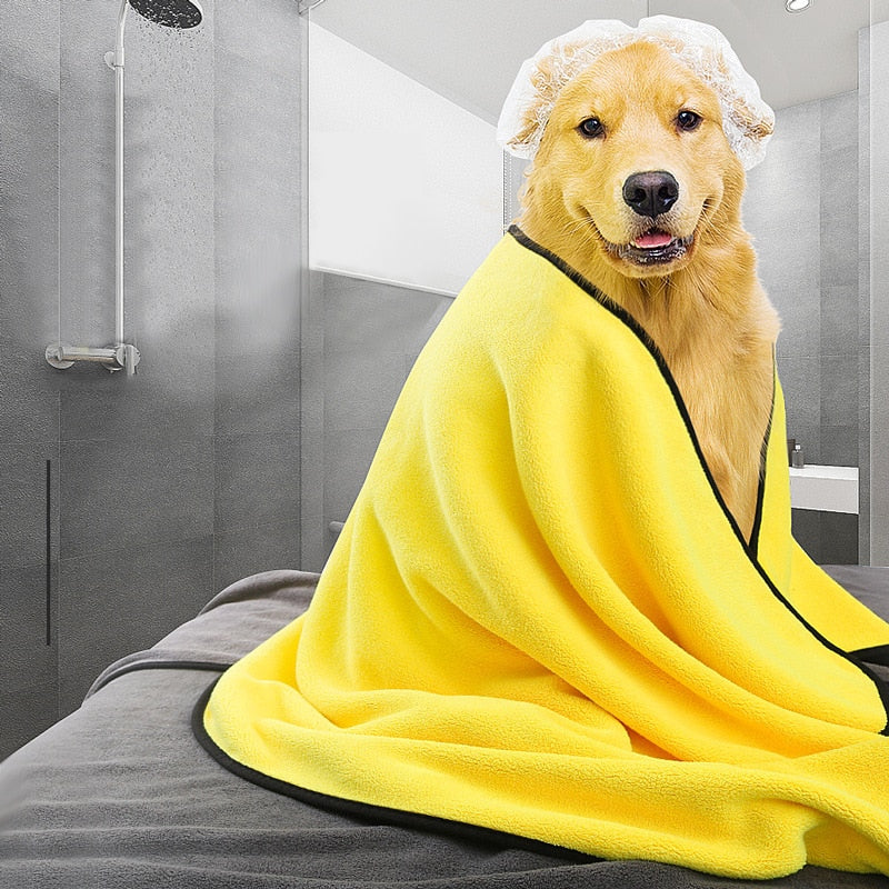 Toalha Absorvente Para Animais de Estimação