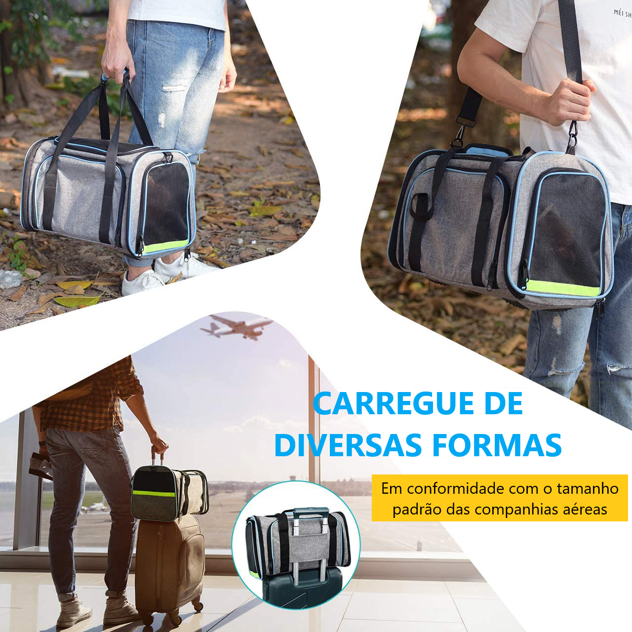 Mala de Transporte Expansível Animolandia