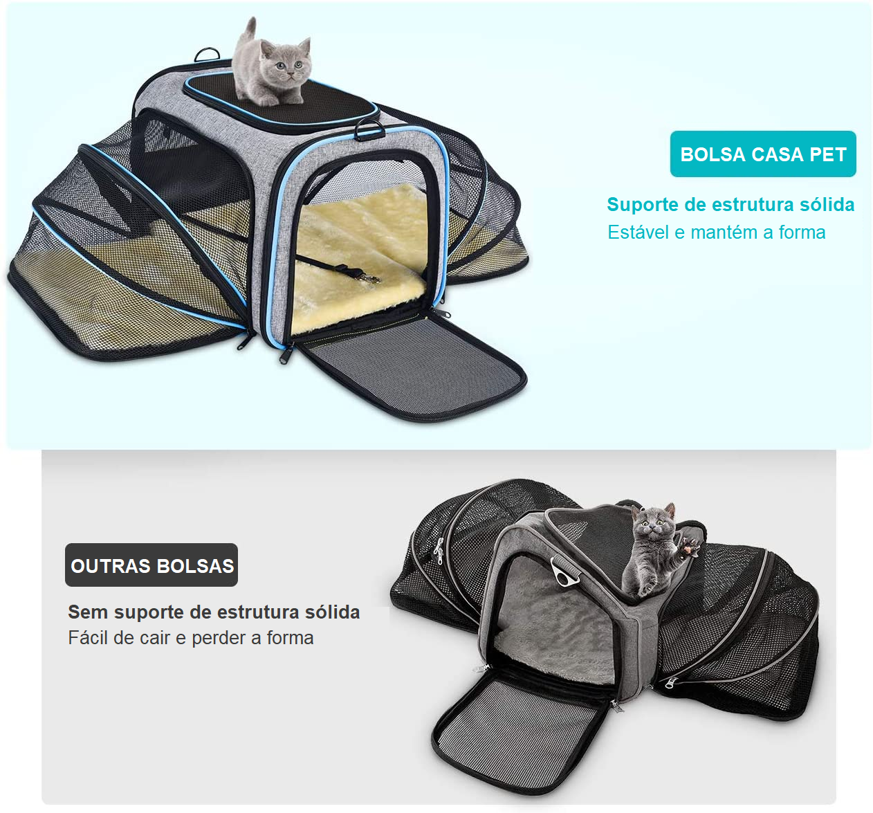 Mala de Transporte Expansível Animolandia