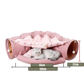 Túnel Cama Para Gatos