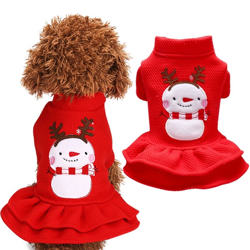 Vestido Boneco de Neve