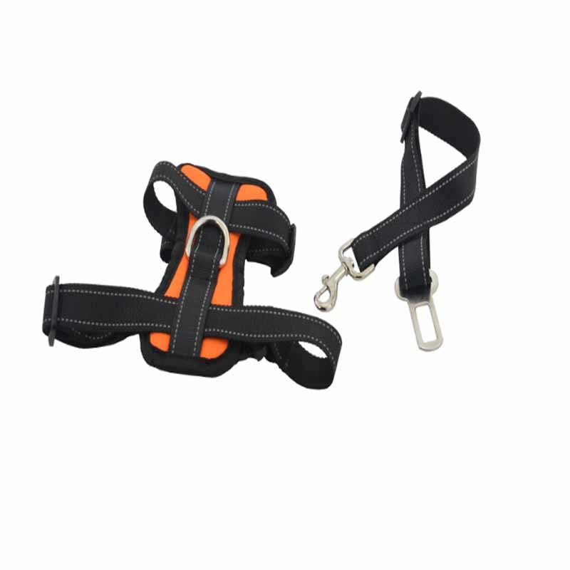Cinto de Segurança Para Cães 2 em 1
