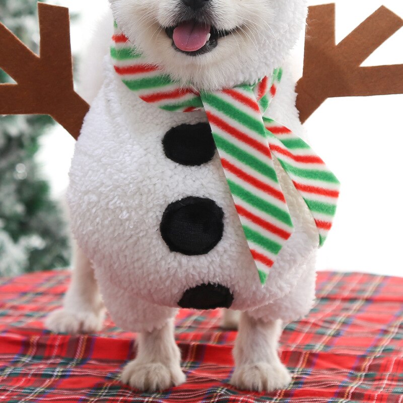 Roupa para animais - Boneco de Neve