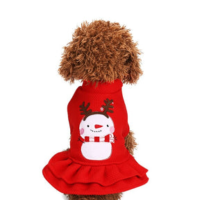 Vestido Boneco de Neve