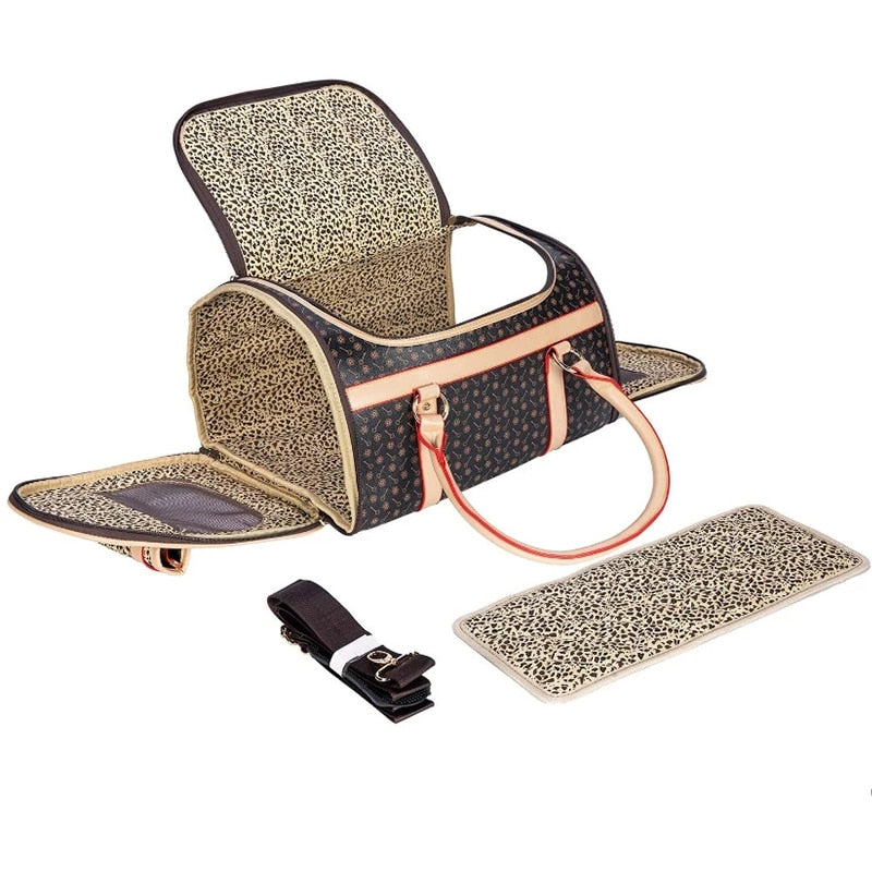 Mala de Transporte em Couro