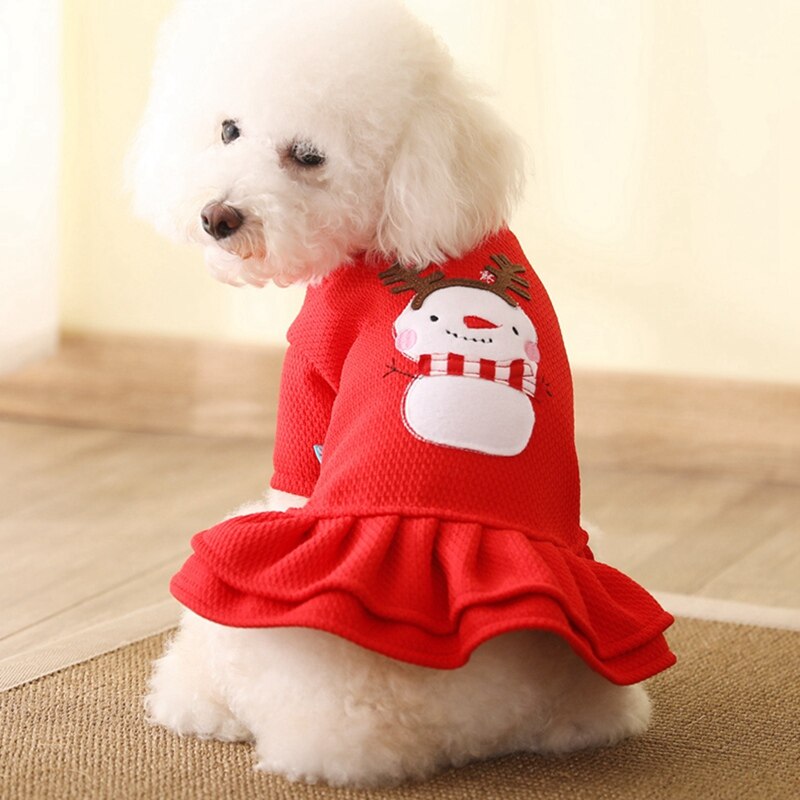 Vestido Boneco de Neve