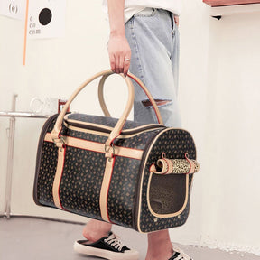 Mala de Transporte em Couro